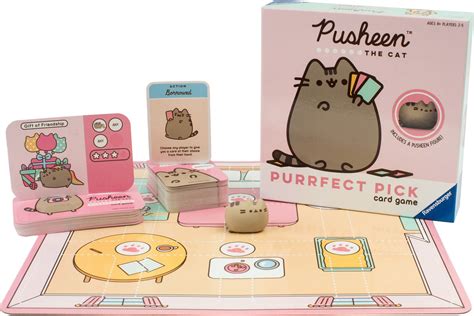 Pusheen Purrfect Pick Card Game Kite And Kaboodle