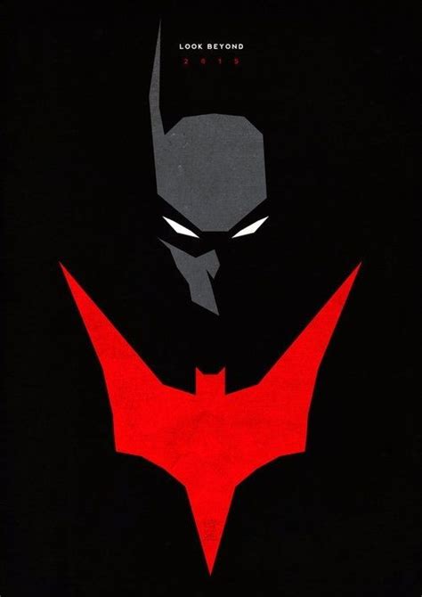 Awesome Minimalist Batman Beyond Poster Batman Beyond Batman Comics