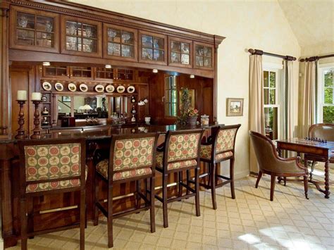 A basement bar can be a great place to gather. basement bar ideas for small spaces - CueThat