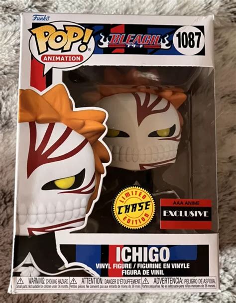 Funko Pop Chase Animation Bleach Ichigo Hollow Mask 1087 Aaa Anime