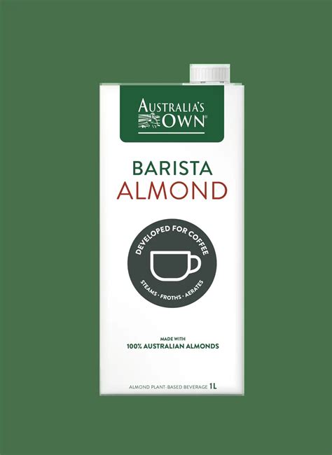 Australias Own Barista Almond Milk Australias Own Foods