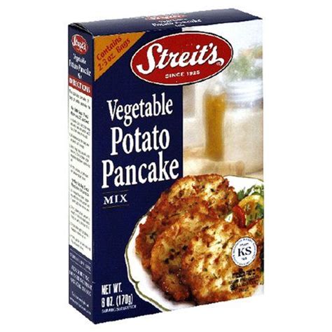 I'm 70 and i remember the potato latkes my grandmother made on a wood burning stove. Streits Vegetable Potato Pancake 6Ounce Units Pack of 12 ...