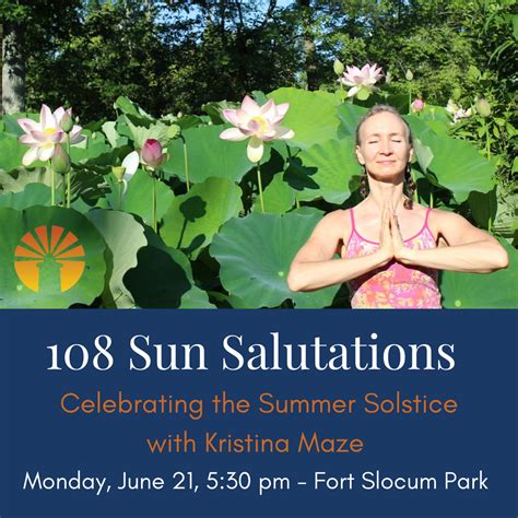 Lighthouse Yoga Center 108 Summer Solstice Sun Salutes