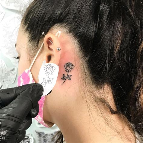 Share 97 About Behind The Ear Tattoos Super Hot Billwildforcongress