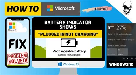 Fix Windows 10 Battery Indicator Shows “plugged In Not Charging
