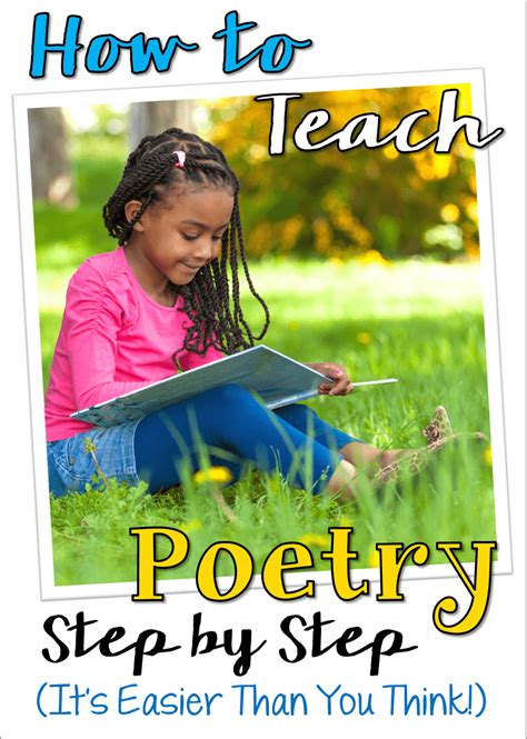 How To Teach Poetry Step By Step Its Easier Than You Think