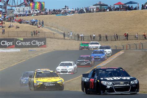 Nascar Hitting The Road Course Of Sonoma B104 Wbwn Fm