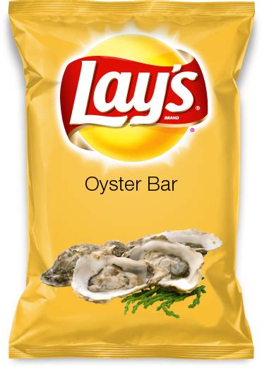 Oyster Bar | Lays chips flavors, Weird food, Lays flavors