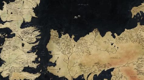 Detailed Game Of Thrones Full Map