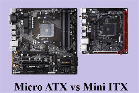 Micro ATX VS Mini ITX Which One Should You Choose MiniTool Mini Itx Atx Mini