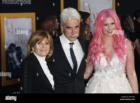 Sam Elliott And Cleo Rose Elliott High Resolution Stock Photography and