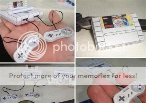 Papermau Super Nintendo Papercraft Set By Ryo007