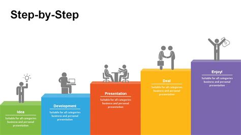 Powerpoint Template 6 Steps