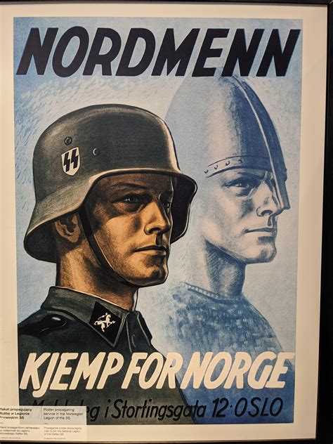 Collection of SS propaganda posters from Nazi occupied Norway (1940) : PropagandaPosters