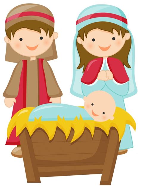Cute Nativity Clipart Clipart Suggest