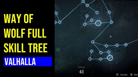 AC Valhalla Full Skill Tree Way Of The Wolf Full Skill Tree Unlocked