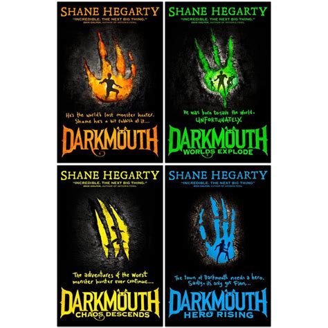 Darkmouth Series 4 Books Collection Set By Shane Hegarty Darkmouth W