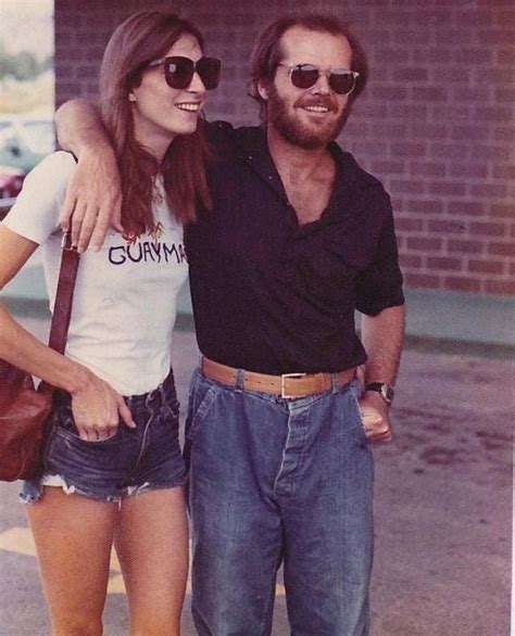 Anjelica Huston And Jack Nicholson 1975 Roldschoolcelebs