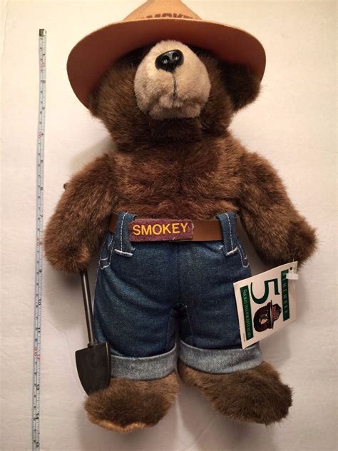 Ohio Thrift 515 Official 50th Anniversary Smokey The Bear Doll 1994
