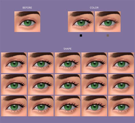 Mmsims Eyelash Maxis Match V1 Mmsims Sims 4 Piercings Sims 4 Cc