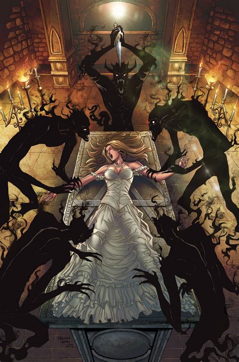 Grimm Fairy Tales Satans Hollow 1 Malsuni Cover Fresh Comics