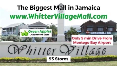 Whitter Village Shopping Mall Montego Bay Jamaica Sunrise Tours Jamaica