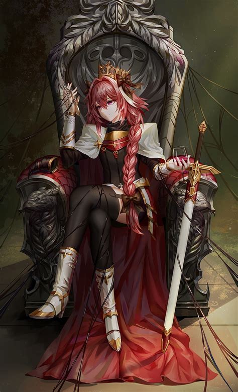 Hd Wallpaper Female Anime Character Sitting On Chair Wallpaper Anime