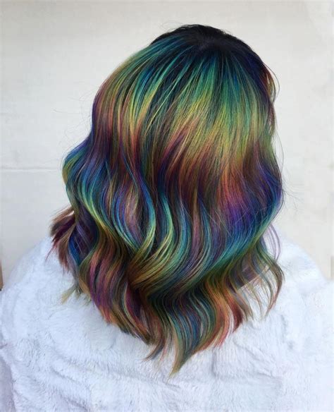 Pin On Rainbow Hair