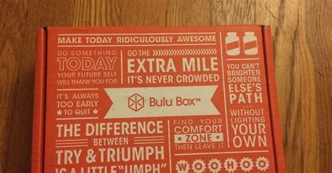 Wednesday Reviews Bulu Box