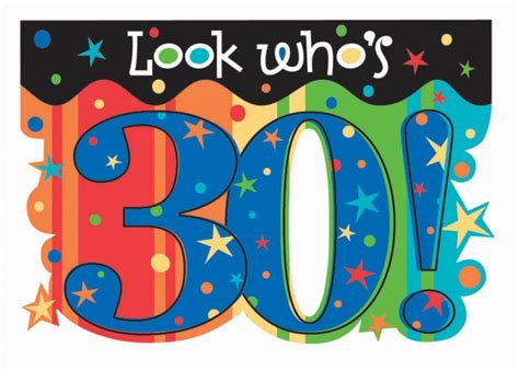 Life is as good as you make it out. 30th birthday clip art 20 free Cliparts | Download images ...