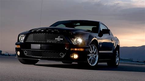 Shelby Gt500 Black Wallpapers Wallpaper Cave