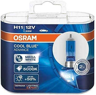 Amazon Osram H V W Cool Blue Boost K Halogen Car Bulbs