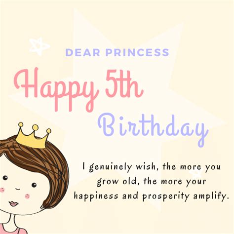 Birthday Quotes For A 5 Year Old Birthday Messages