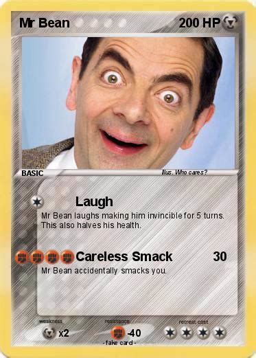 Pokémon Mr Bean 491 491 Laugh My Pokemon Card