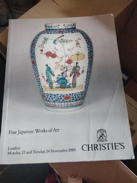 Christies Auction Catalogue Fine Japanese Works Of Art London November