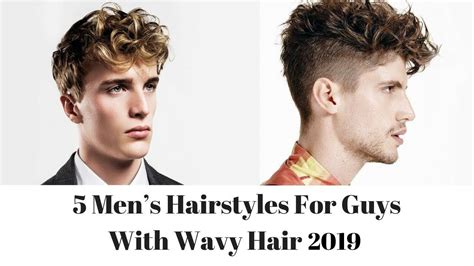 Top Image Hairstyles For Wavy Hair Men Thptnganamst Edu Vn