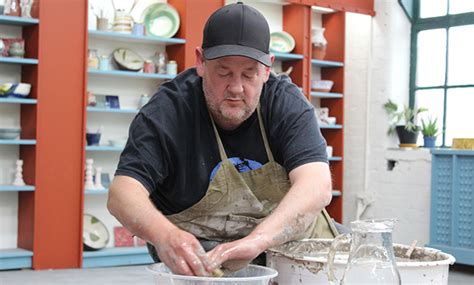 Comedian And Former Ceramics Student Johnny Vegas Made A Working Teapot