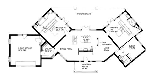 Dream first floor master bedroom suite house plans & designs for 2021. Contemporary Style House Plan - 3 Beds 3 Baths 2661 Sq/Ft ...