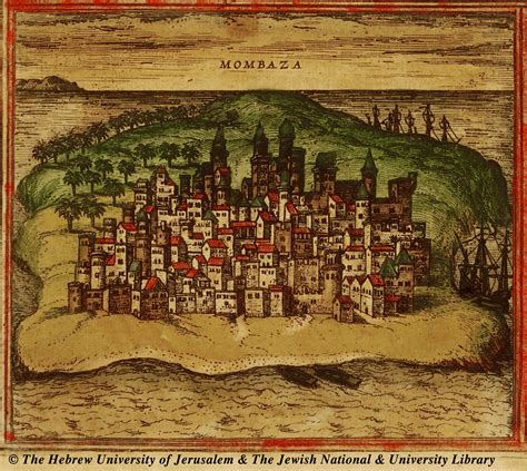 Map Of Mombasa From Cities Of The World — Captain Dacosta