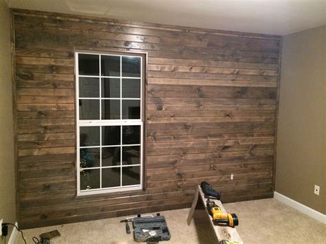 Mine made my room sooooo dark. Stain Knotty Pine to look like Barn Wood: Originally I ...