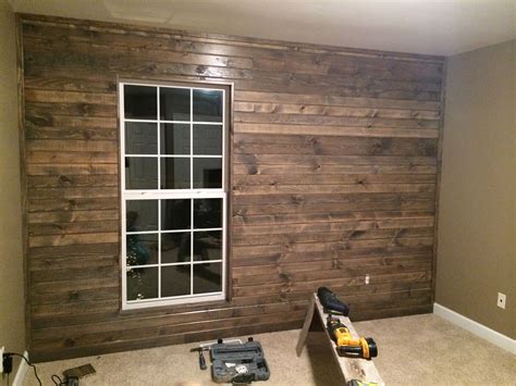 Knotty pine paneling knotty pine walls knotty pine living room knotty pine decor interior exterior interior design exterior paint modern interior wood knotty pine walls decorating ideas: Stain Knotty Pine to look like Barn Wood: Originally I ...