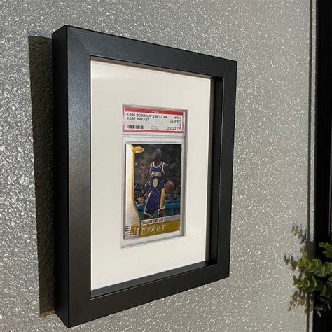Psa Graded Card Frame Display One Opening Frame Fitted For One Etsy