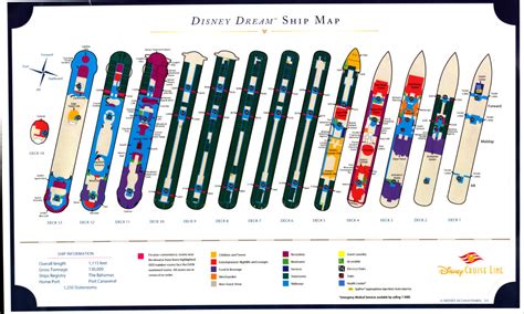 Deck Plans Disney Dream And Disney Fantasy The Disney Cruise Line Blog