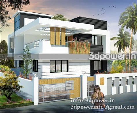 With A Modern Elevation Homedesignpictures