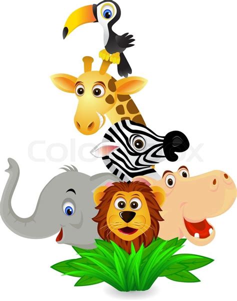 Cartoon Jungle Animal Free Download On Clipartmag