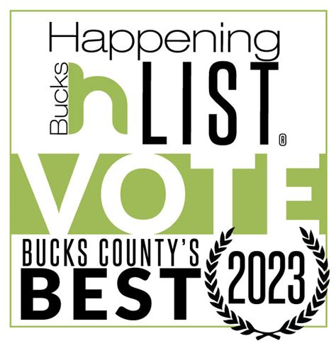Its Time For The 2023 Happening List Bucks Happening