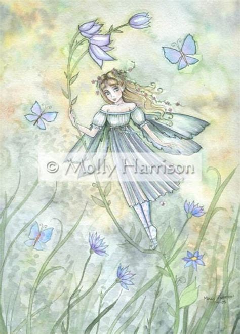 Items Similar To Fairy Fine Art Fantasy Print By Molly Harrison 12 X 16