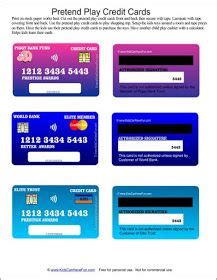 Notes from the creditcard.com.au founder. Credit Cards / Debit Cards for children to use in role ...