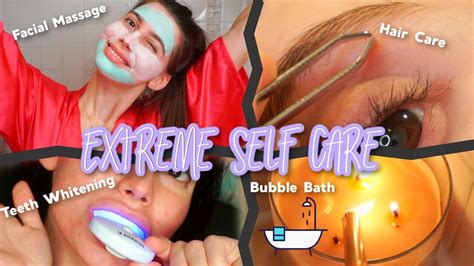 my ultimate self care pampering spa day at home feel relaxed date night or treating yo self