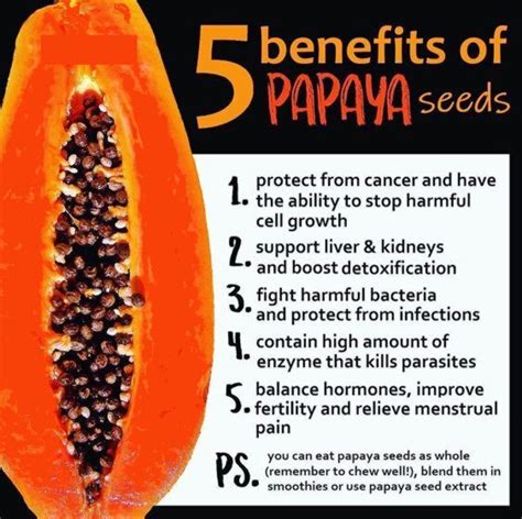 Surprising Benefits Of Papaya Seeds And How To Eat Them Papaya Health